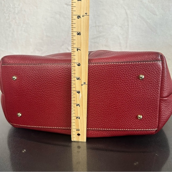 DOONEY & BOURKE Soft Pleated Pebble Grain Leather FLYNN Tote Shoulder Bag Large - Picture 12 of 16